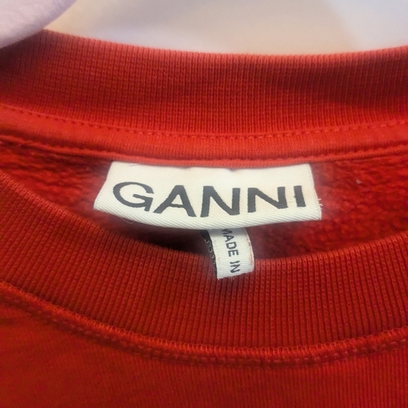Ganni Software Wave Colorblock Sweatshirt - Picture 5 of 7